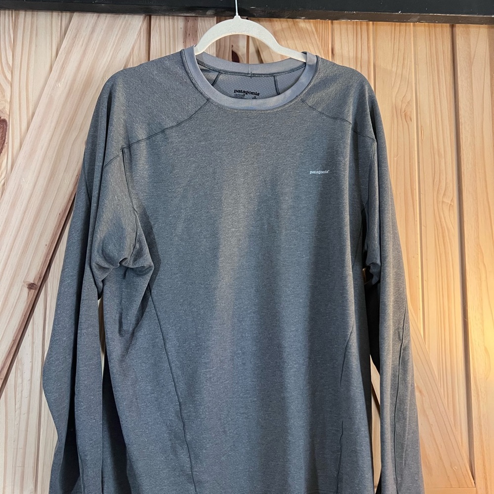 Men's Gray Patagonia Capilene 3 Midweight Baselayer